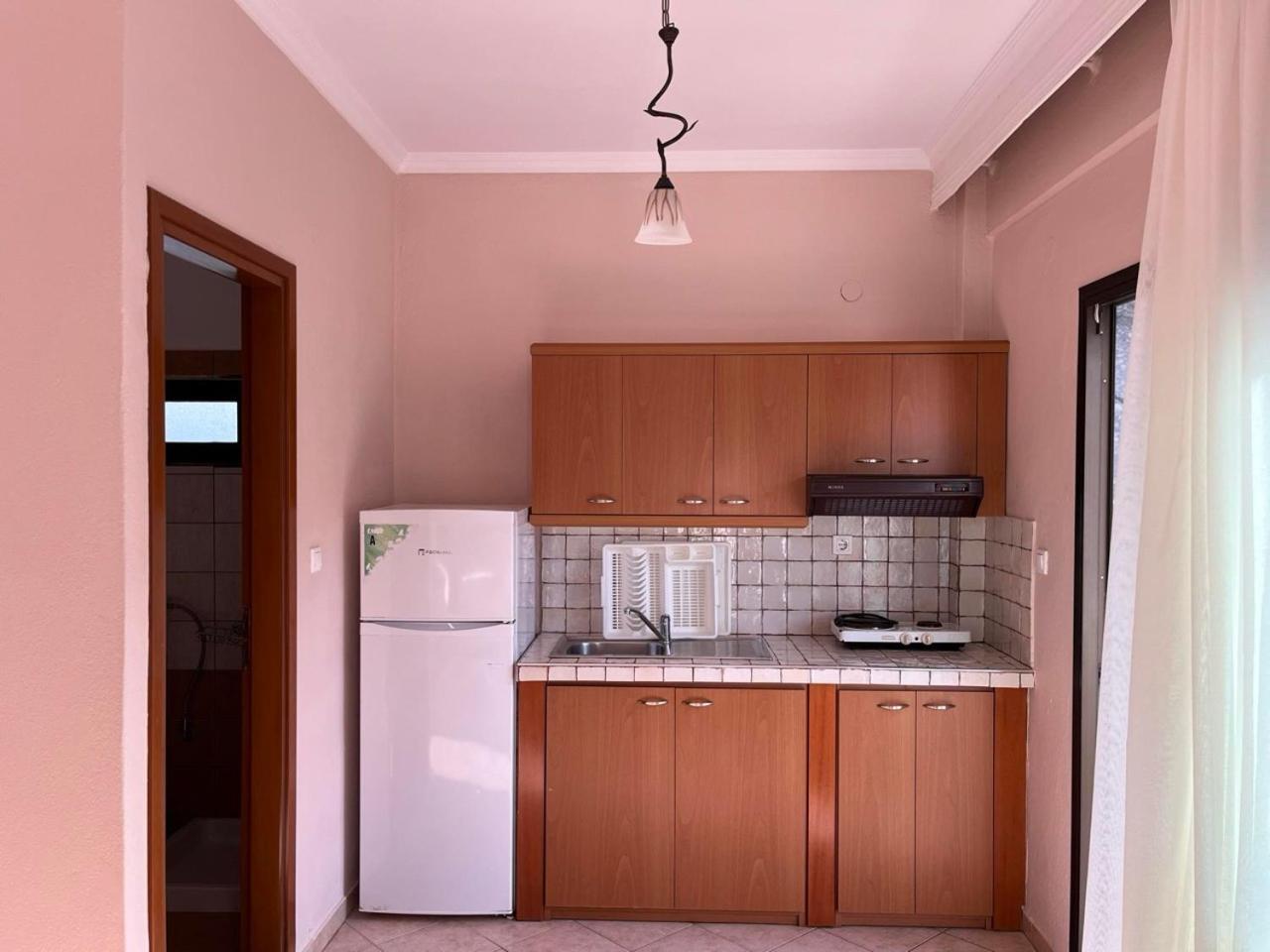 Melachrini Apartments Nea Vrasna Bagian luar foto