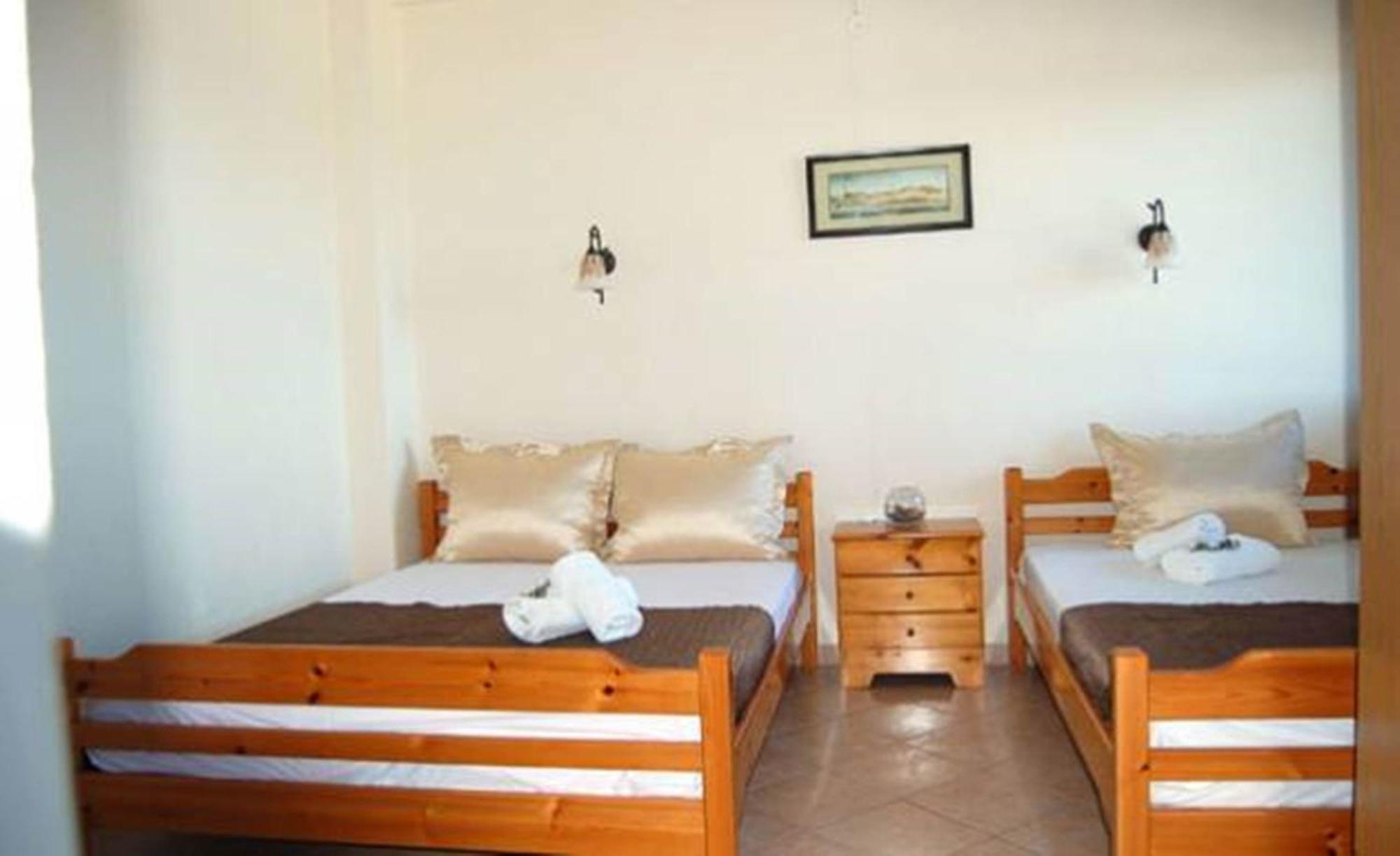 Melachrini Apartments Nea Vrasna Bagian luar foto