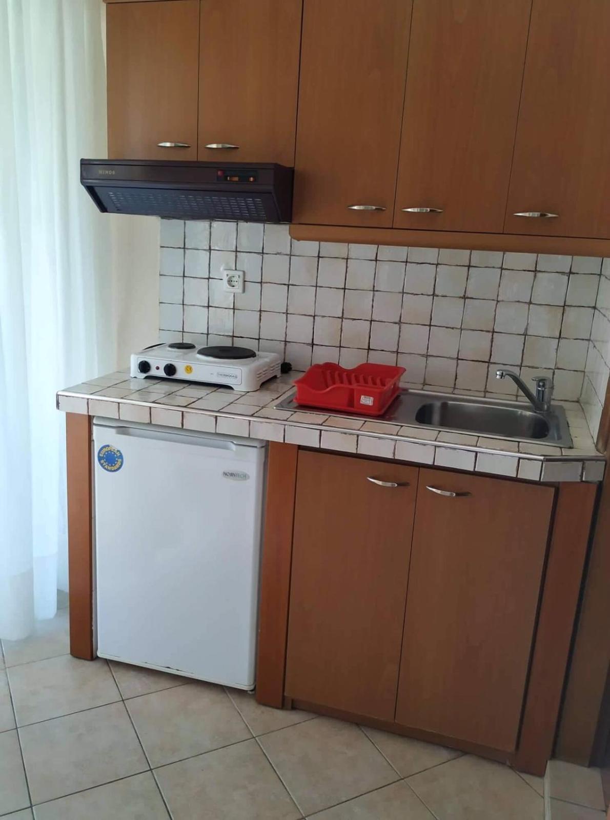 Melachrini Apartments Nea Vrasna Bagian luar foto