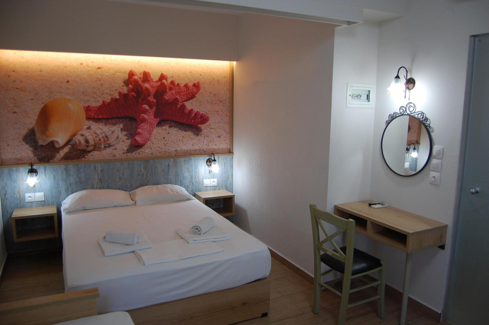 Melachrini Apartments Nea Vrasna Bagian luar foto